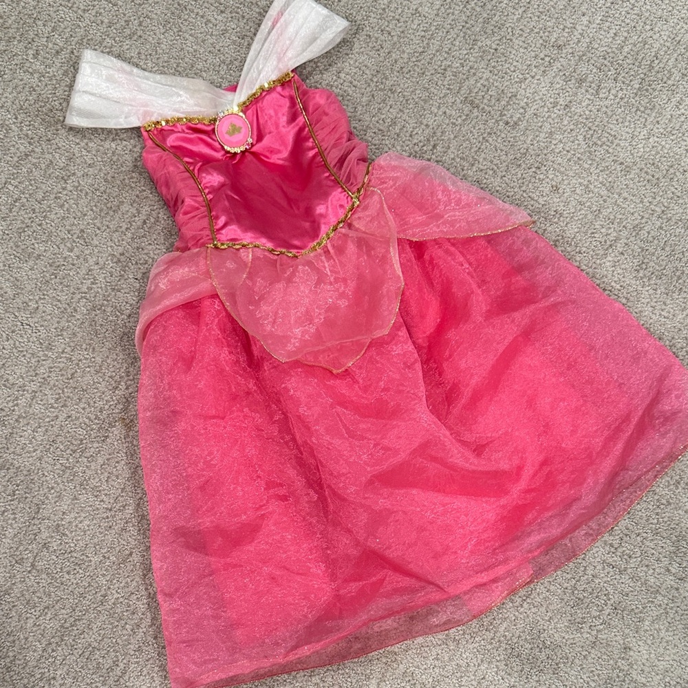Disney Pink and Gold Princess Dress
